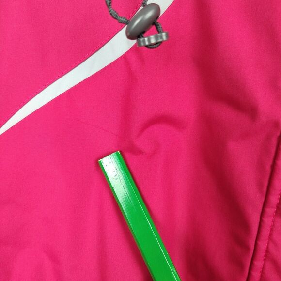Below Zero insulated coat, Women's XL, bright pink, hooded - Picture 5 of 7
